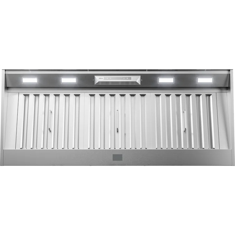 Zephyr Monsoon Connect 48" 700 CFM Insert Mount Range Hood with LED Light in Stainless Steel