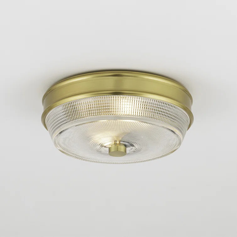 Grace 2 Light Glass Flush Mount