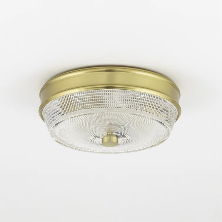 Grace 2 Light Glass Flush Mount