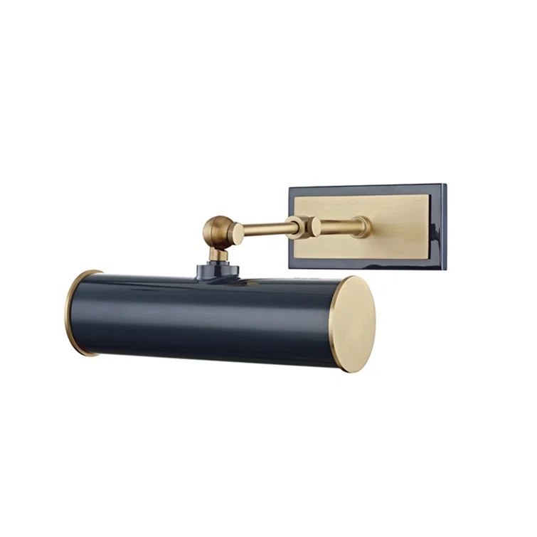 Acosta Picture Light - Navy and Antique Brass / 1 Light
