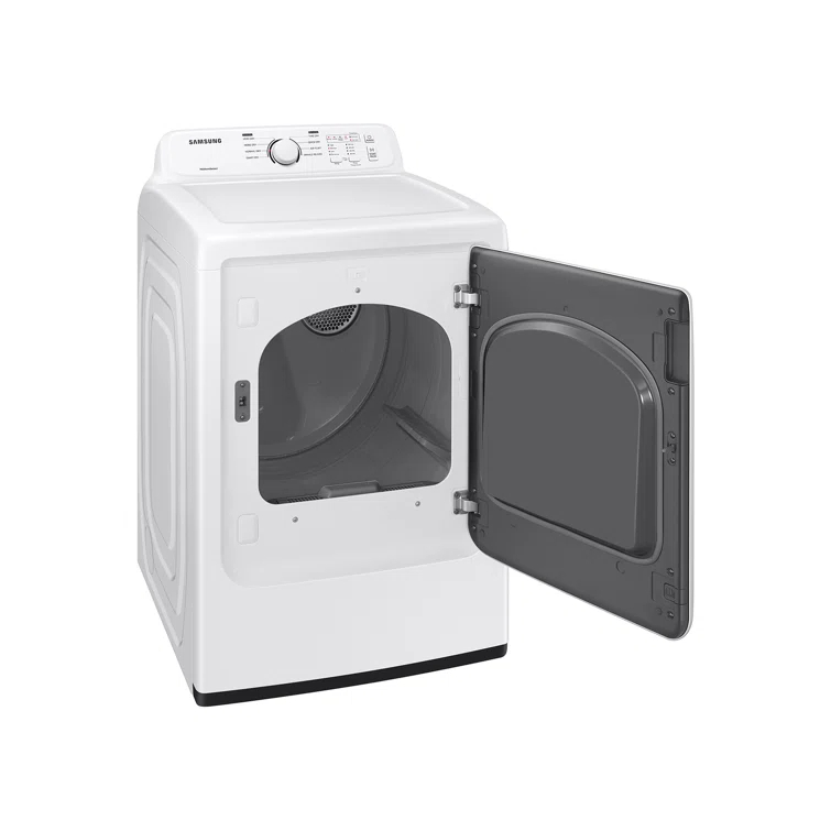 Samsung 7.2 cu. ft. Electric Dryer with Sensor Dry and 8 Drying Cycles