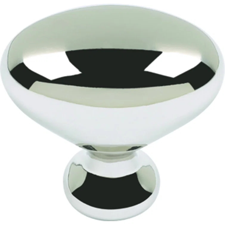 Robin Egg 1 1/4" Length Oval Knob