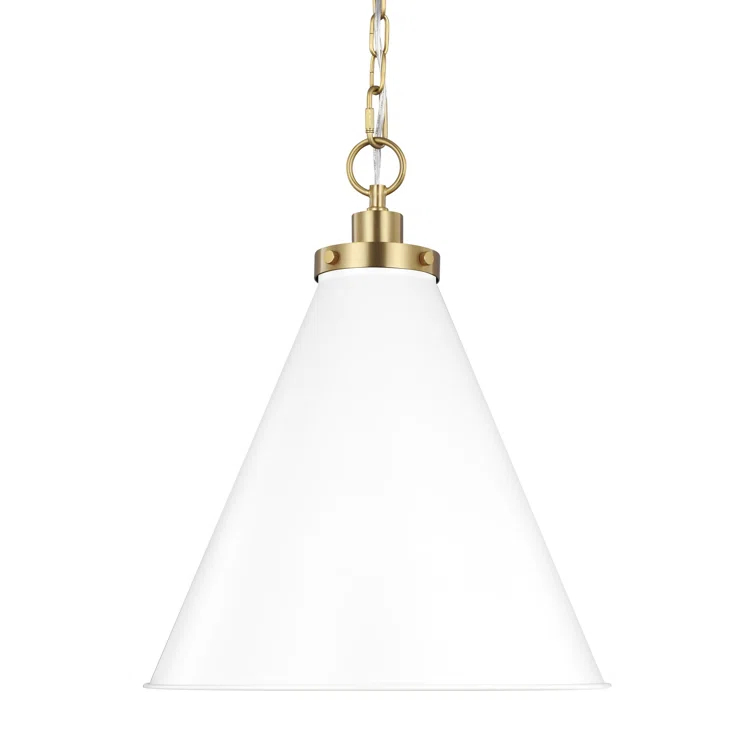 Arnell Single Light Metal Dimmable Pendant