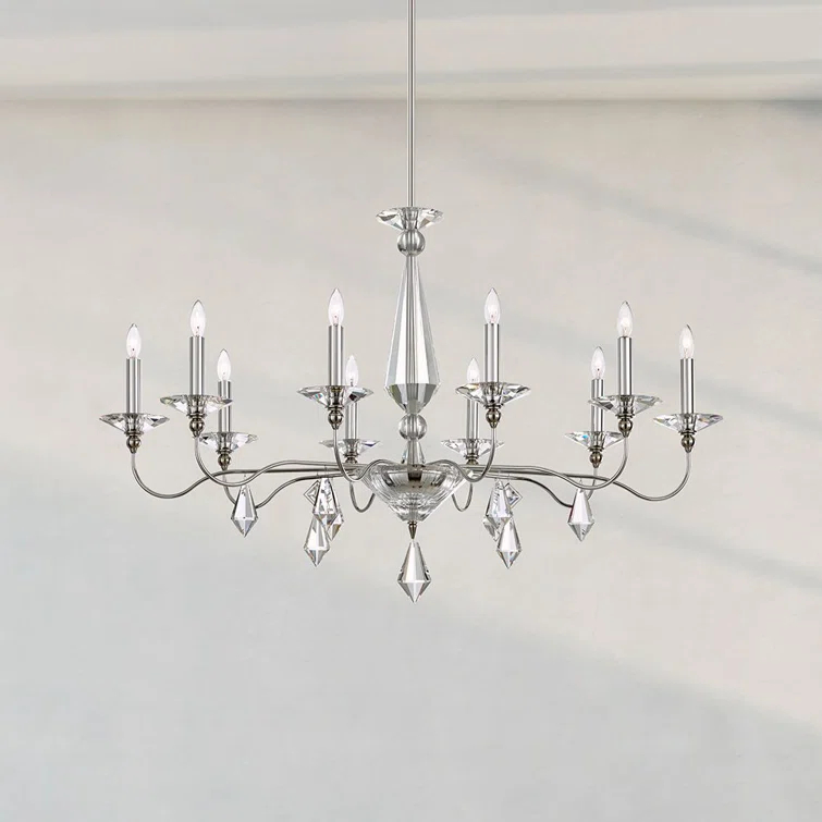 Jasmine 10 - Light Classic / Traditional Chandelier