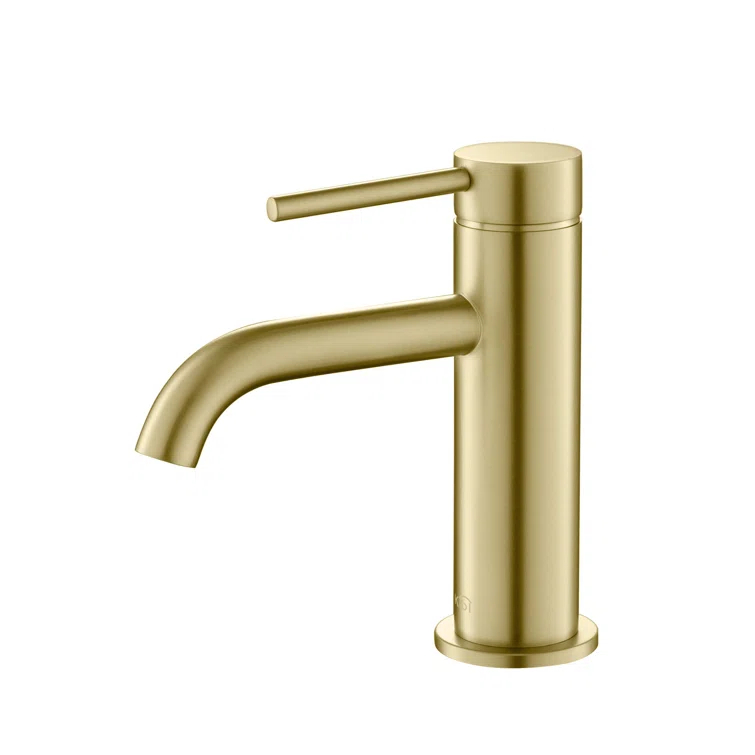Circular Single-Hole Single-handle Bathroom Faucet