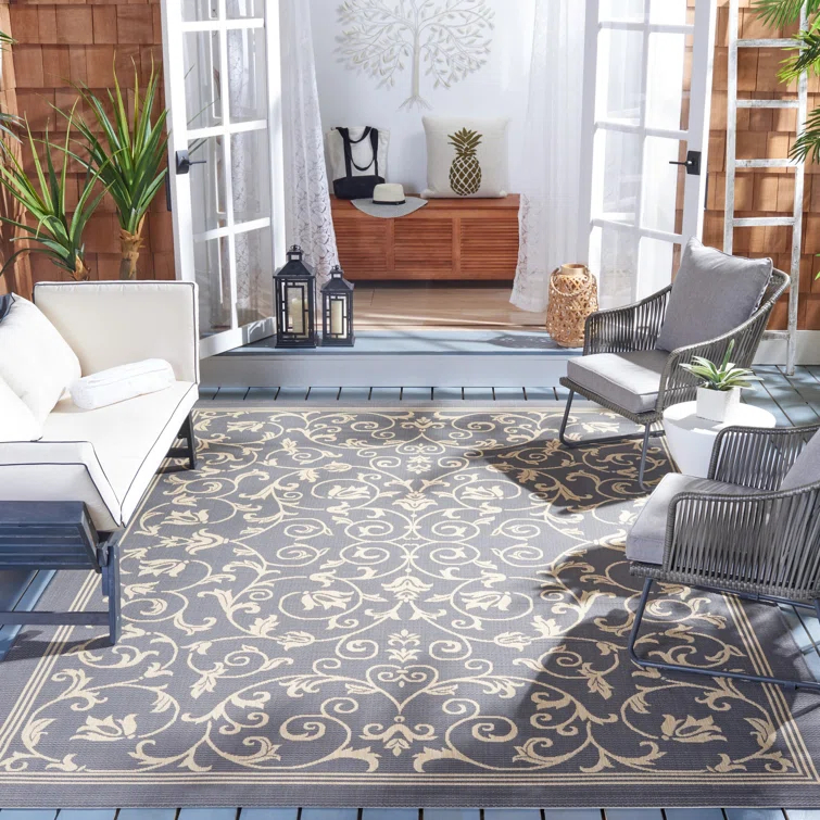 Galena Performance Floral Rug