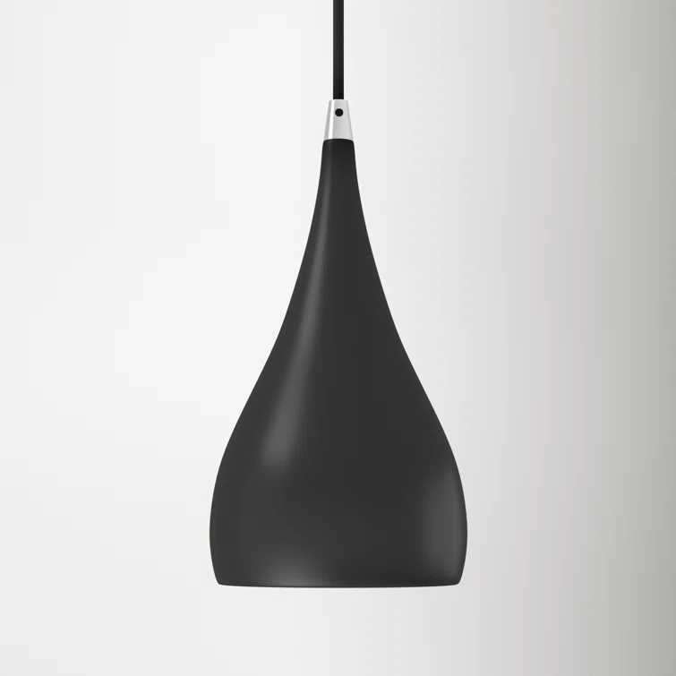 Schultz Single Light Metal Dimmable Pendant