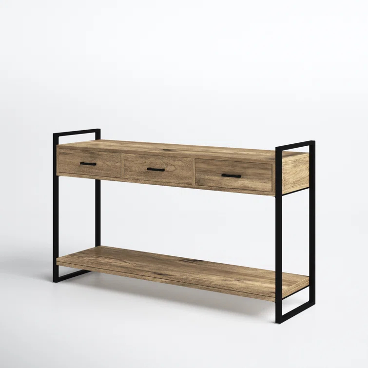 Riverside 54.3'' Solid Wood Console Table