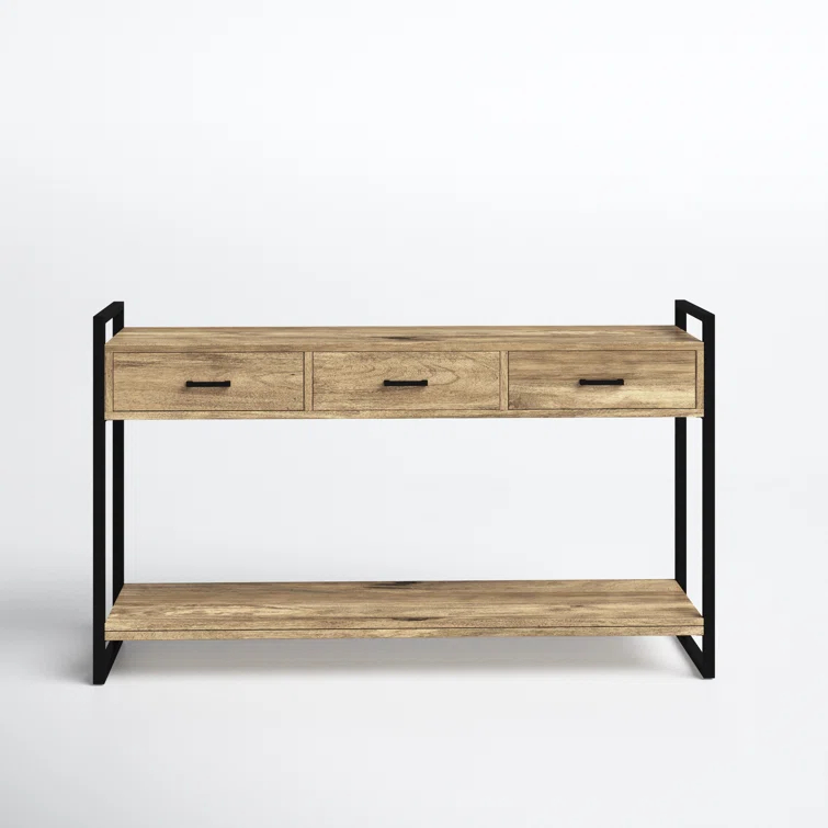 Riverside 54.3'' Solid Wood Console Table