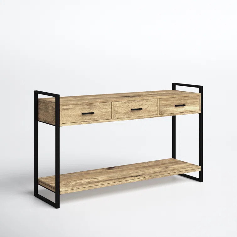 Riverside 54.3'' Solid Wood Console Table