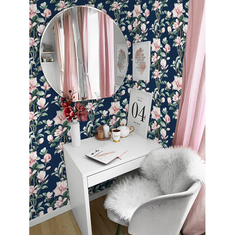 Peel & Stick Floral Roll