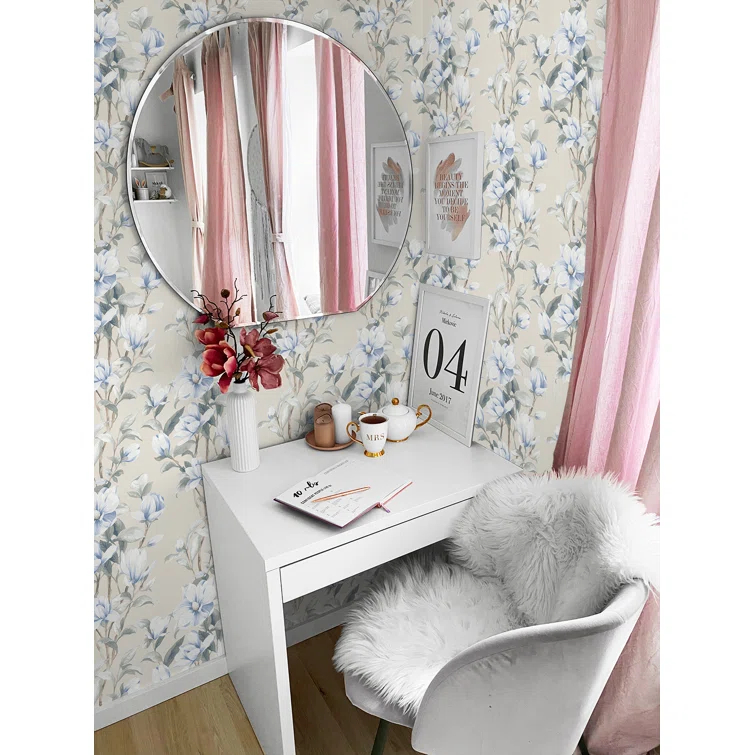 Peel & Stick Floral Roll