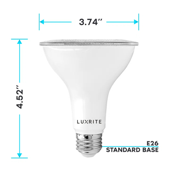75 Watt Equivalent PAR30 E26/Medium (Standard) Dimmable LED Bulb