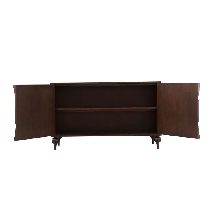 Althorp - Victory Oak Solid Wood Accent Cabinet
