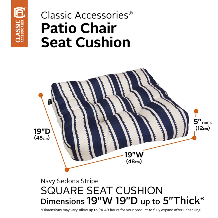 Bergholt Patio Seat Cushion, 19in. W