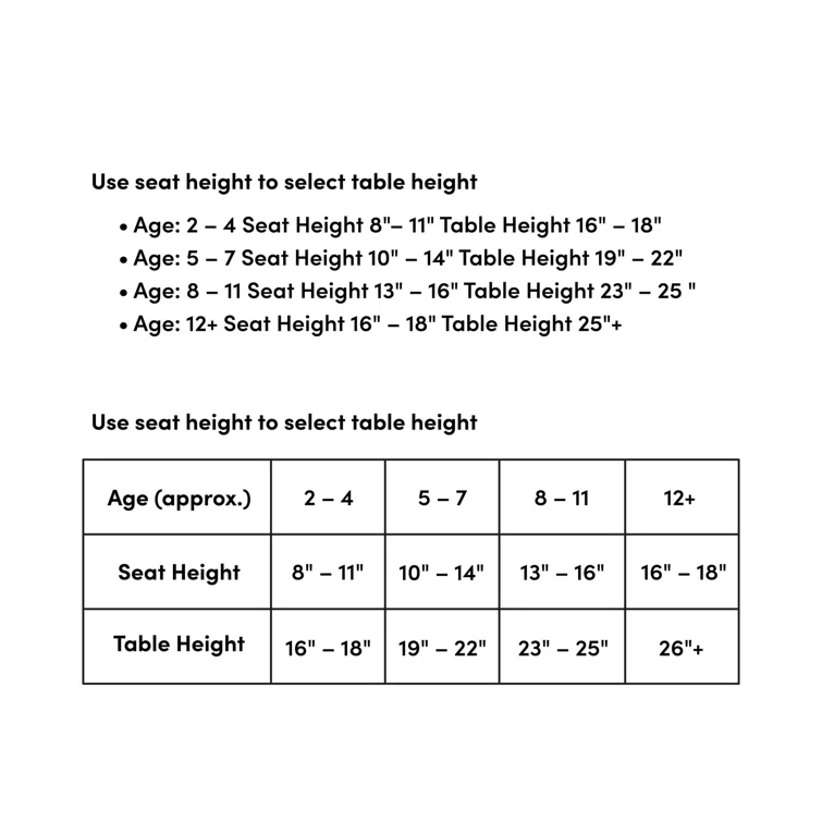 HP Laminate Activity Table - Height Adjustable Short Legs