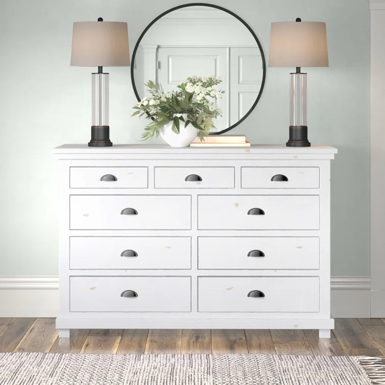 Wolferstorn 9 Drawer 64" W Dresser