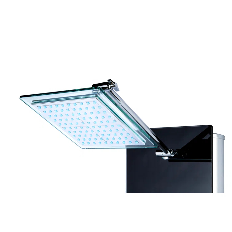 Blue Ocean SPA392B Blue Ocean 52 inch Aluminum Shower Panel With Shower Head