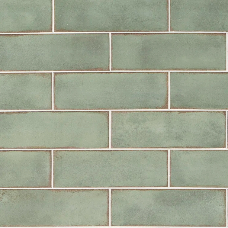 Santa Fe 4" x 12" Ceramic Fabric Look Subway Tile