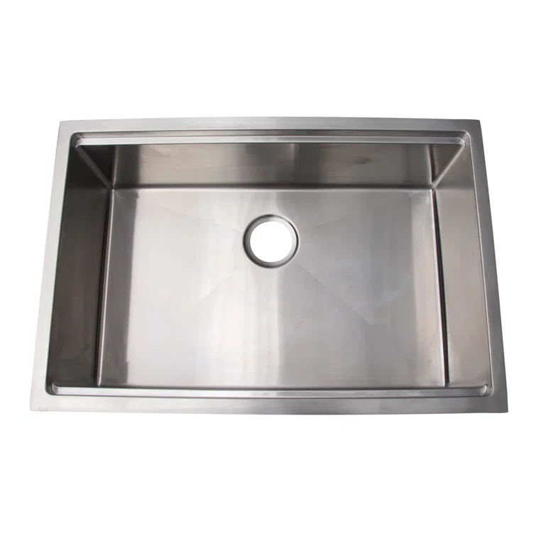 Bailey 30'' L Farmhouse / Apron Single Bowl Stainless Steel Kitchen Sink