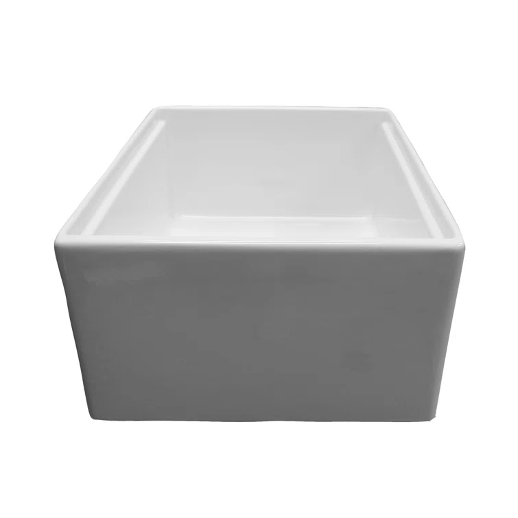 Crofton 24'' L Farmhouse / Apron Single Bowl Fireclay Kitchen Sink