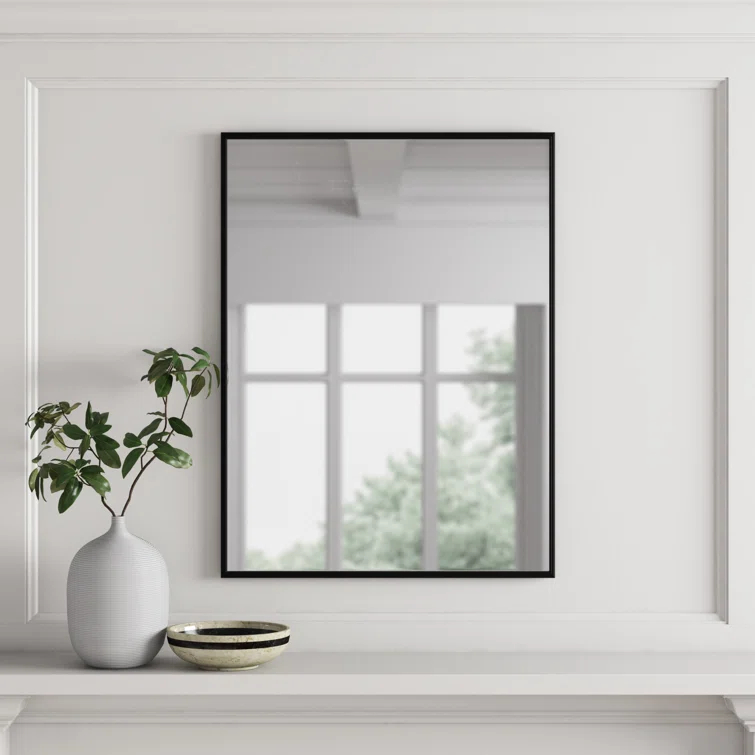 Sabine Metal Rectangle Wall Mirror