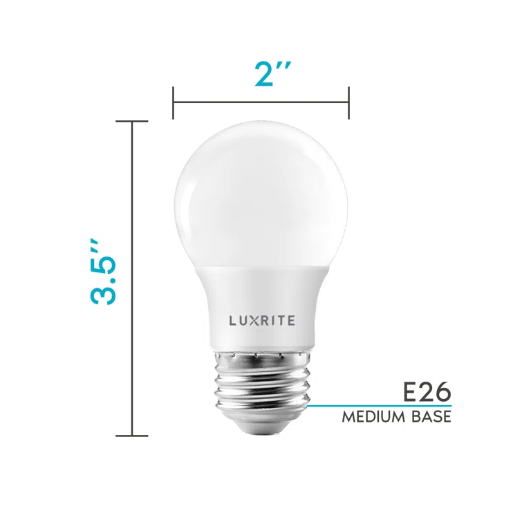40 Watt Equivalent A15 E26/Medium (Standard) Dimmable LED Bulb