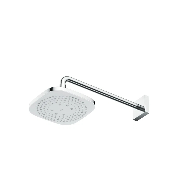 G Series 2.5 GPM Square Single Rain Shower Head with Comfort Wave Technology