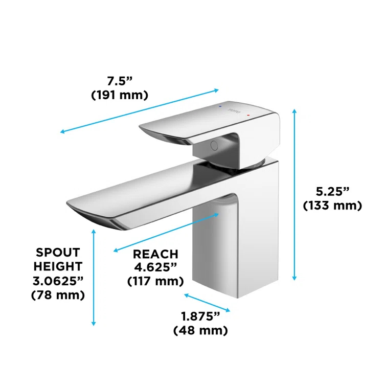 G Series Single Hole Bathroom Faucet with Drain Assembly