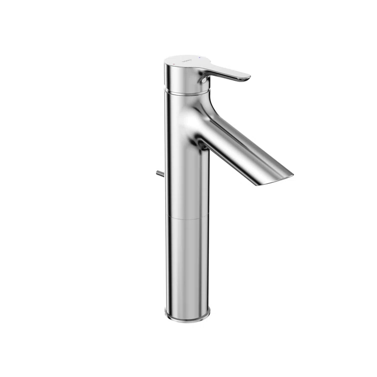Single Hole Bathroom Faucet with Drain Assembly and Comfort Glide Technology