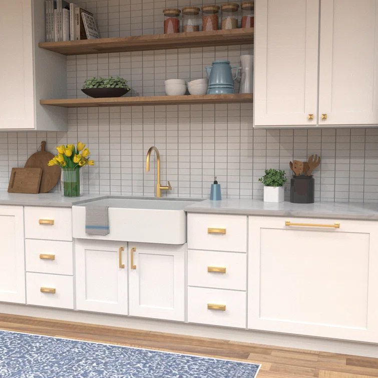 Studio Kitchen Cabinet Handles, Solid Core Drawer Pulls for Cabinet Doors