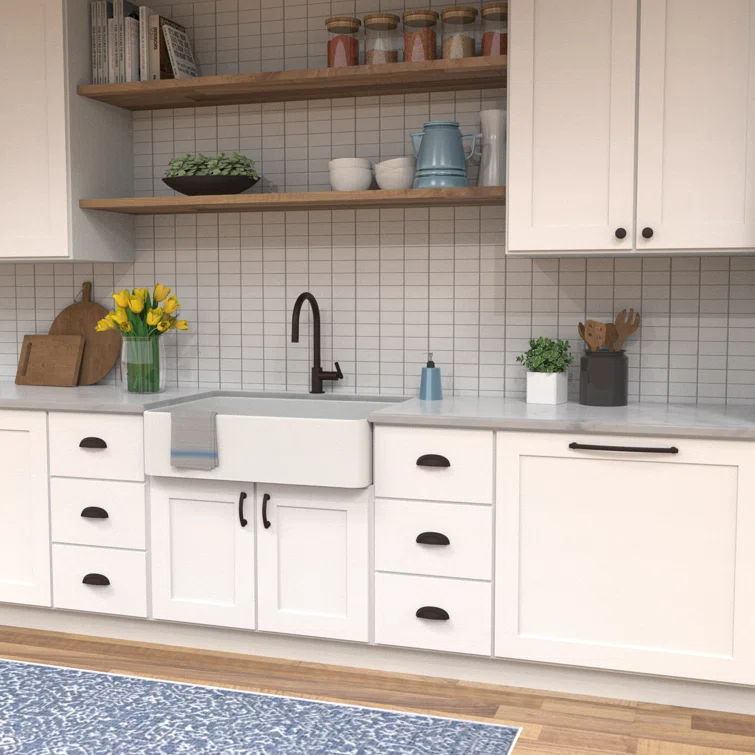 Hickory Hardware American Diner Kitchen Cabinet Handles, Solid Core Drawer Pulls for Cabinet Doors, 5-1/16" (128mm) (Set of 10)