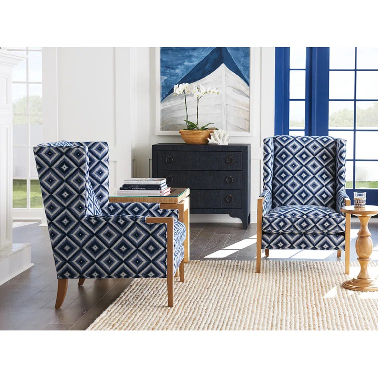 Barclay Butera Upholstery Upholstered Wingback Chair