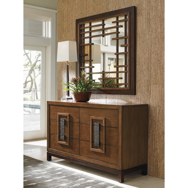 Tommy Bahama Home Island Fusion Heron Double Dresser