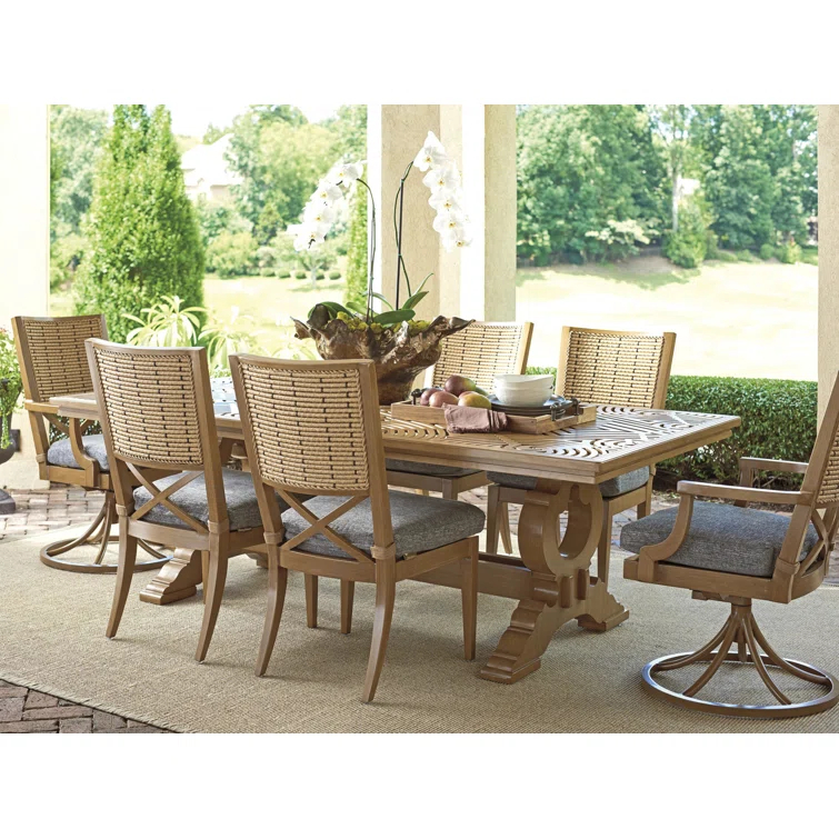 Los Altos Valley View Swivel Rocker Dining Chair