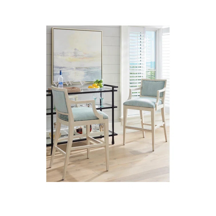 Barclay Butera Newport Metal Bar Cart