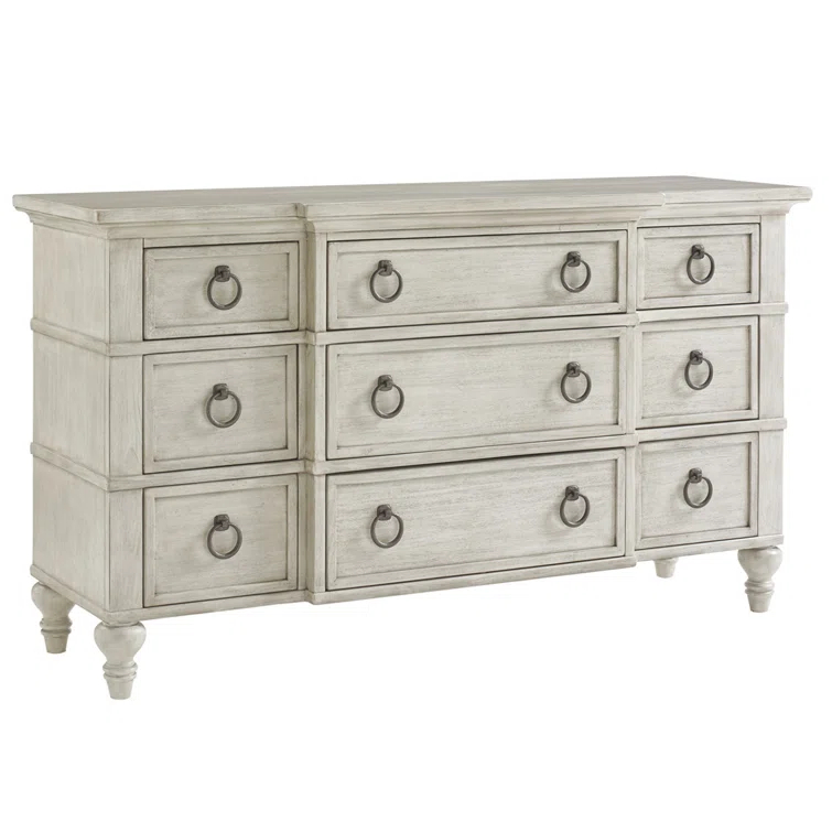 Oyster Bay Solid Wood 68'' W 9 - Drawer Dresser