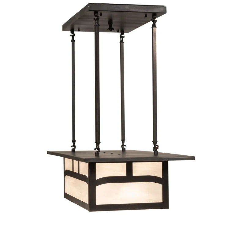 4 - Light Kitchen Island Linear Chandelier