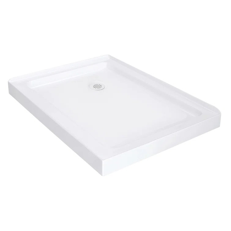Moselle 44" x 77.5" Rectangular Sliding Shower Enclosure with Base