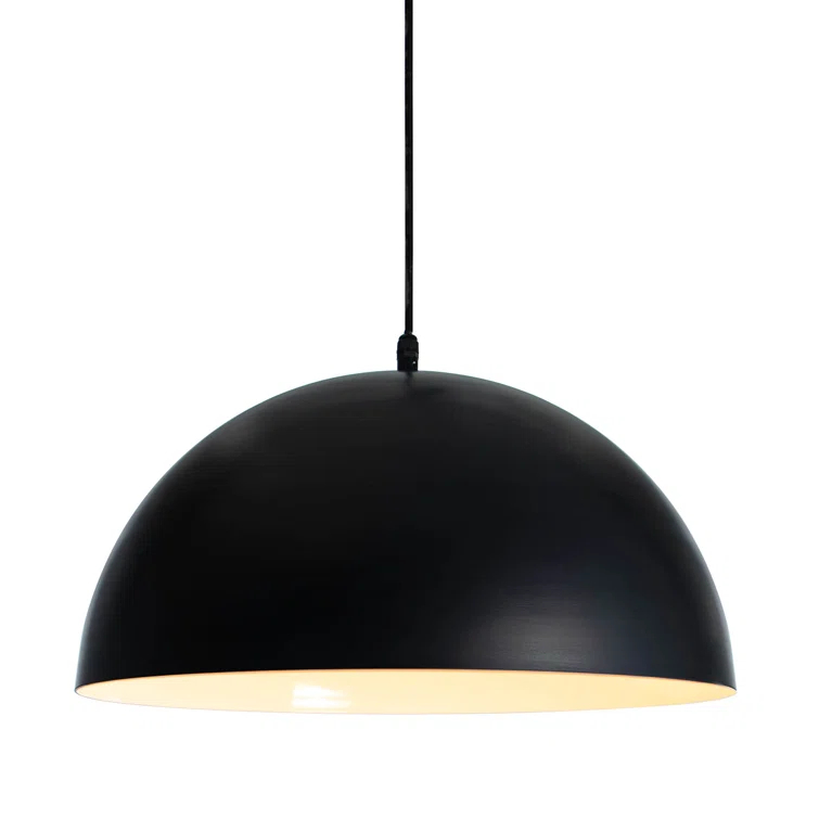 Peridot Outdoor Pendant Light by Regina Andrew - Black / Large