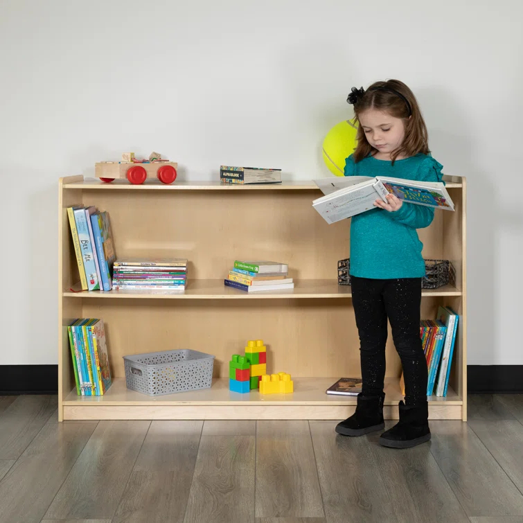 Flash Furniture Bexley Wooden School Classroom Storage Cabinet for Commercial or Home Use