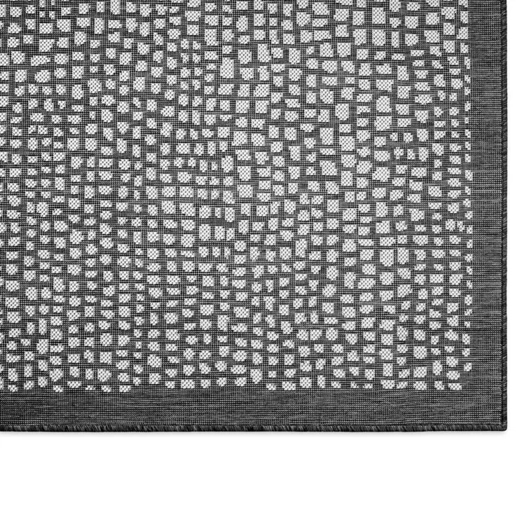 TOMMY BAHAMA Marlin Transitional Indoor/Outdoor Area Rug, Black