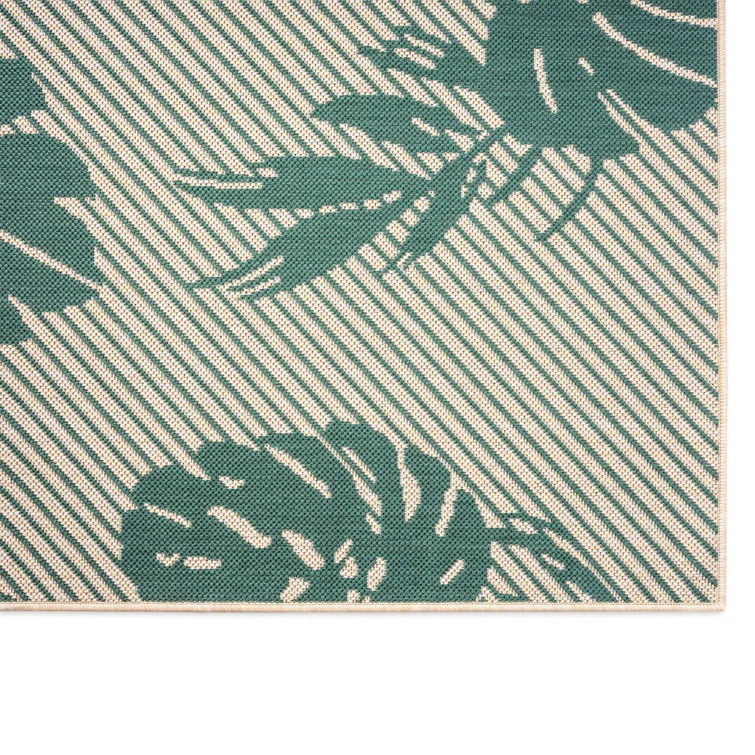 Tommy Bahama Palm Coastal Indoor/Outdoor Area Rug, Beige/Green