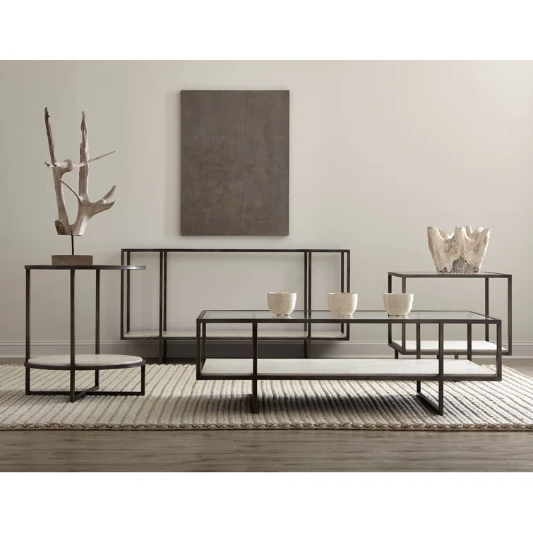 Harlow Glass End Table
