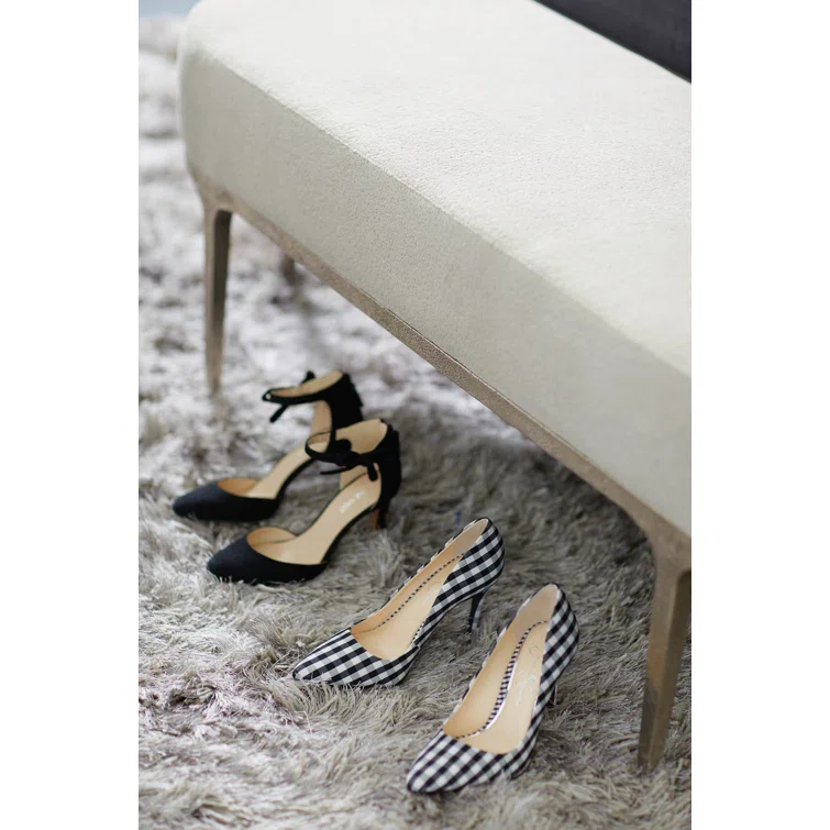 Linea Polyester Upholstered Bench