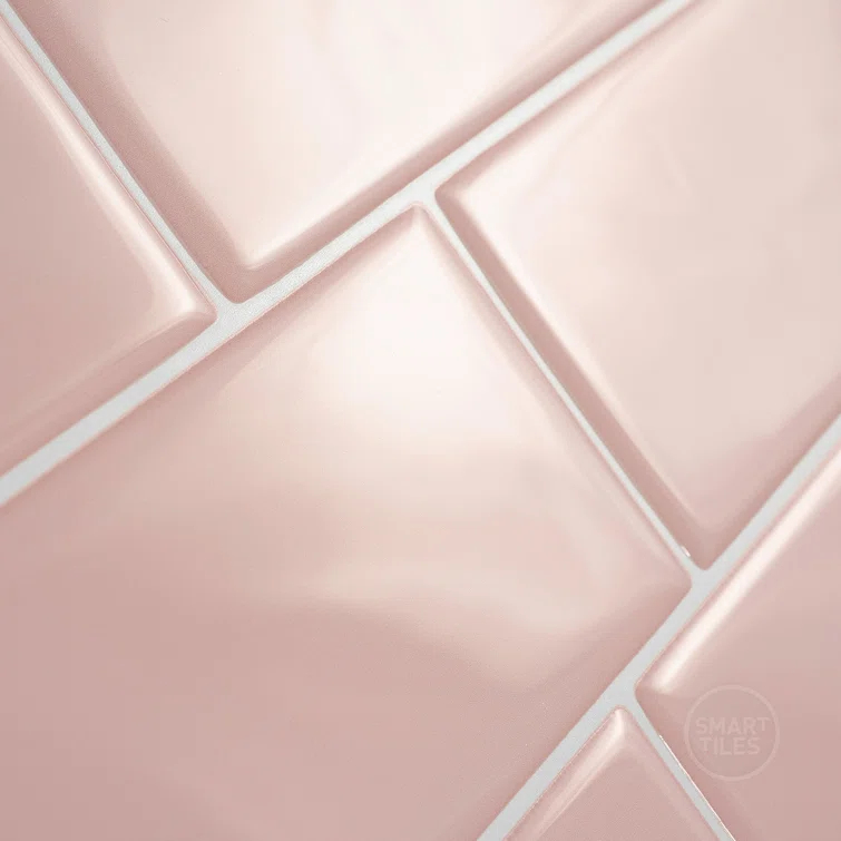 Metro 8'' W x 11'' L Gel Peel and Stick Mosaic Tile