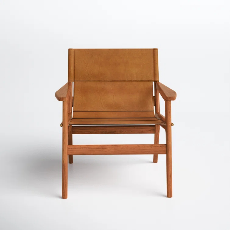 Tesso Genuine Leather Armchair