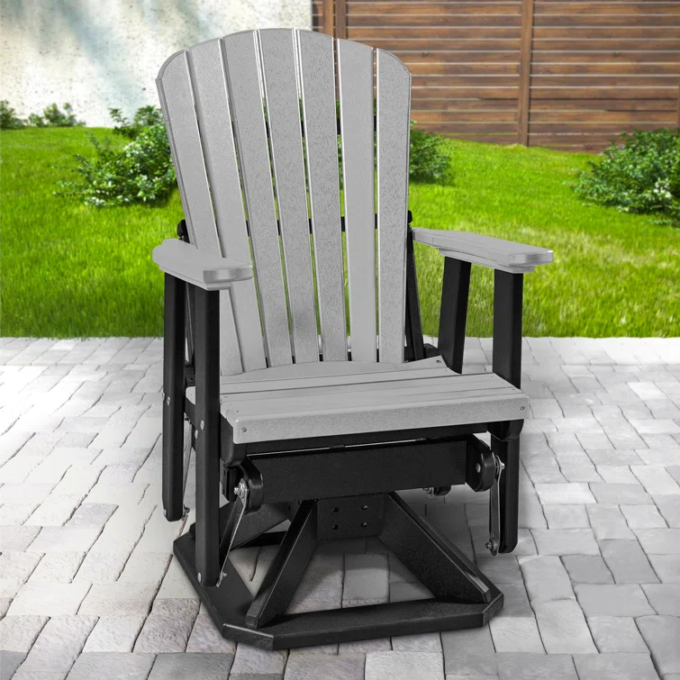 Outdoor Bewley Gliding Plastic Chair