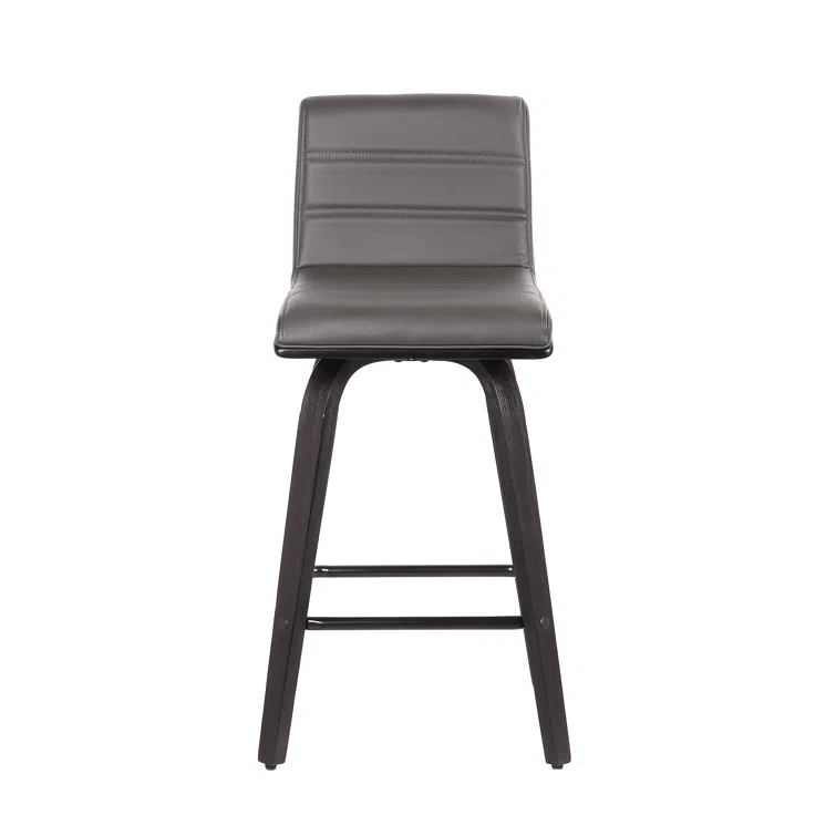 Biance Solid Wood Swivel Bar & Counter Stool