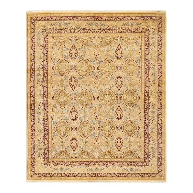 Classic One-of-a-Kind 8' 2" X 10' 1" Hand Knotted Area Rug